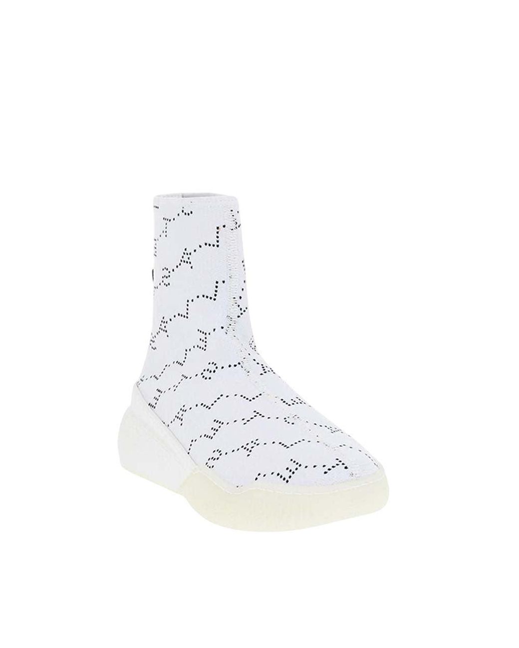 Stella McCartney White Logo Sneakers