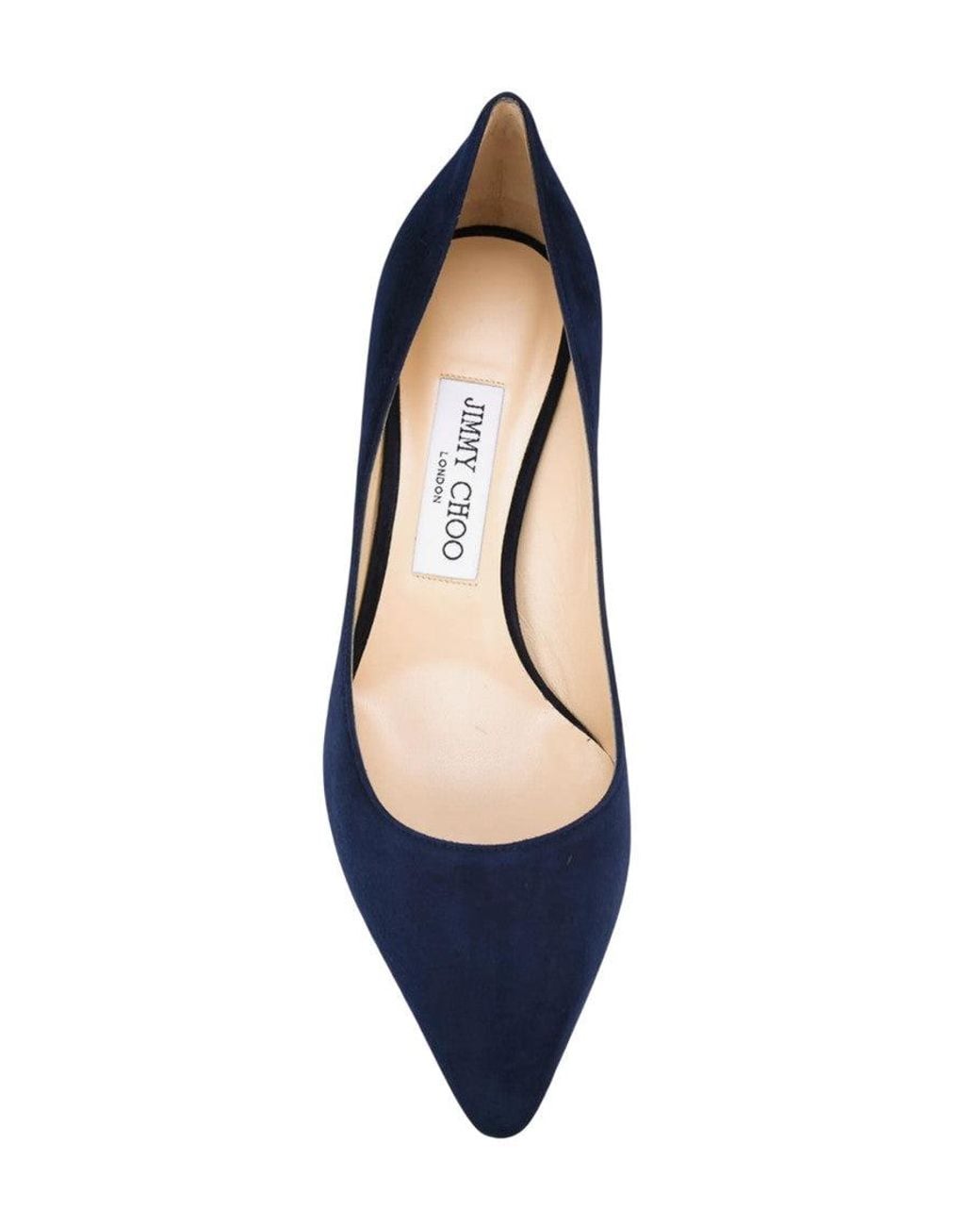 Jimmy Choo Blue Romy Pumps