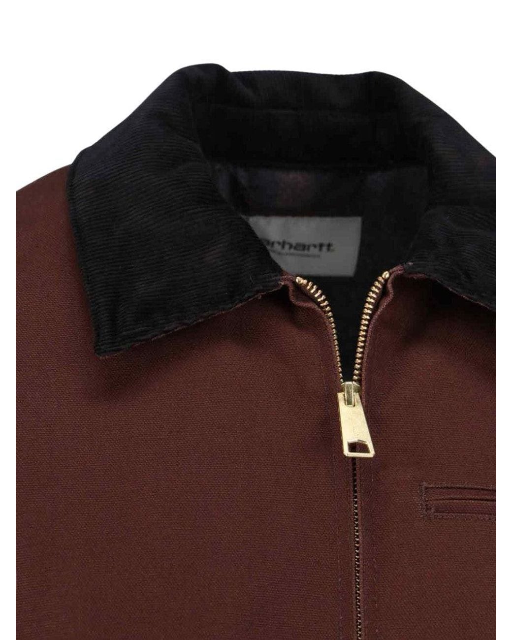 Carhartt Brown Regular Logo Jacket for men