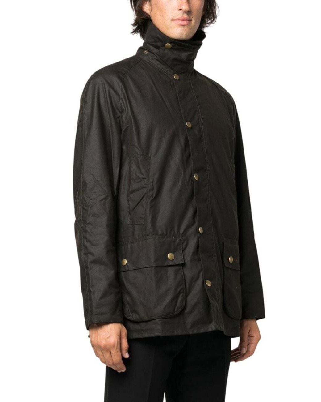 Barbour Black Dark Regular Jacket for men