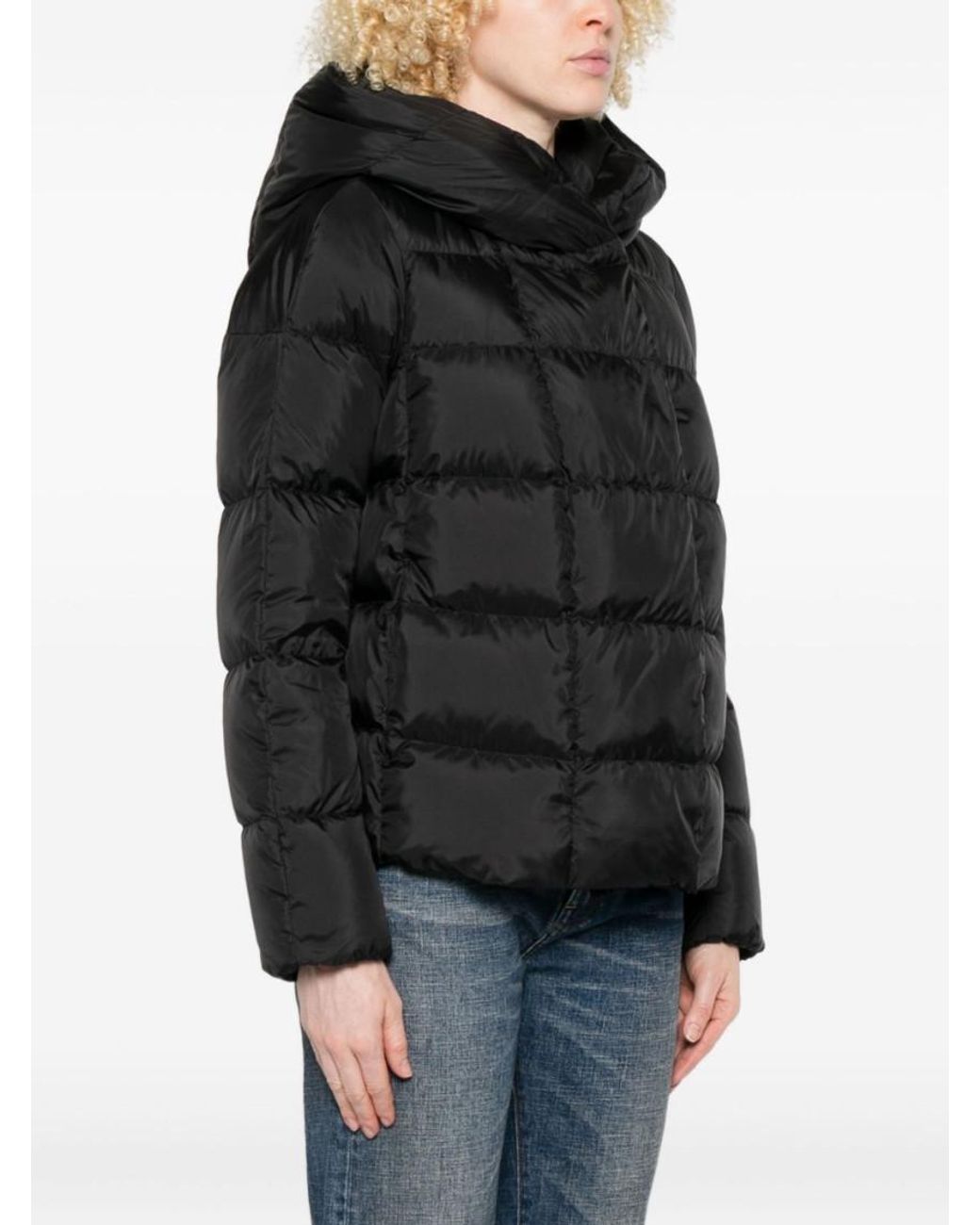 Peuterey Black Short Down Jacket 'Tucano'