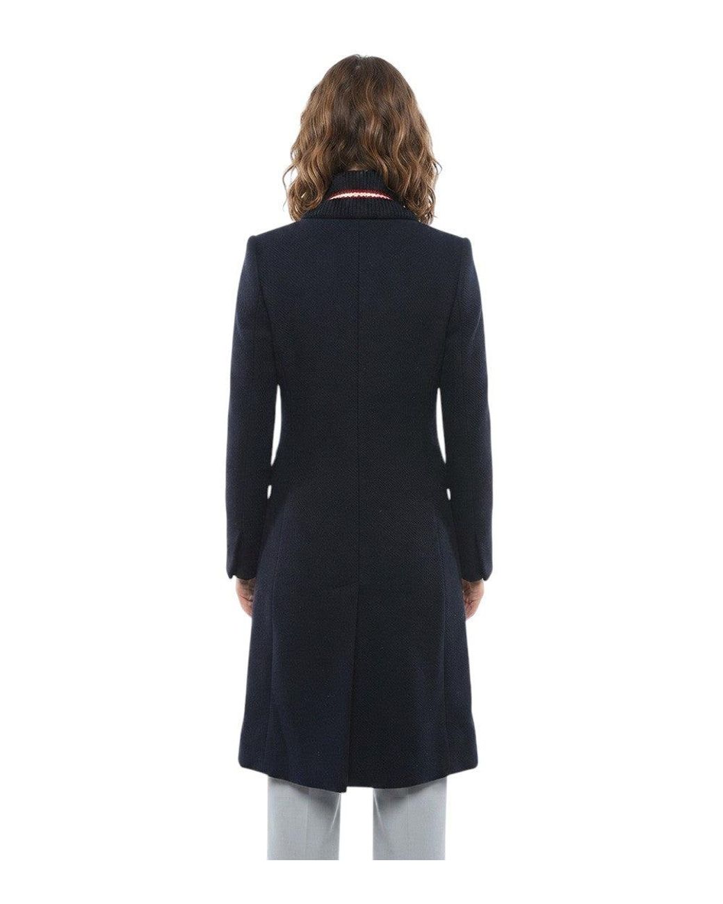 Stella McCartney Blue Trench Coat