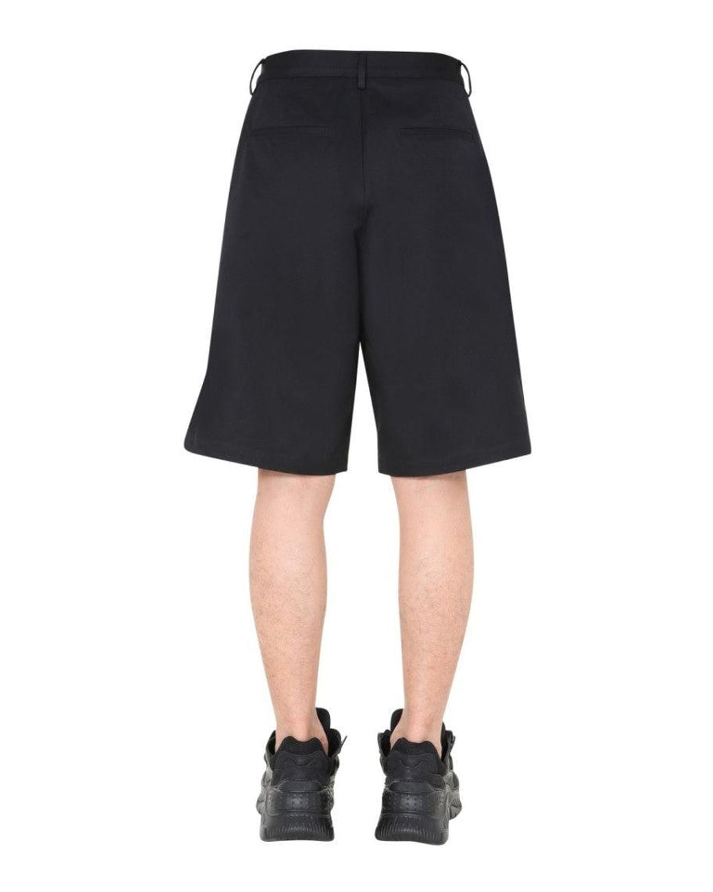Marcelo Burlon Black Country Bermuda for men