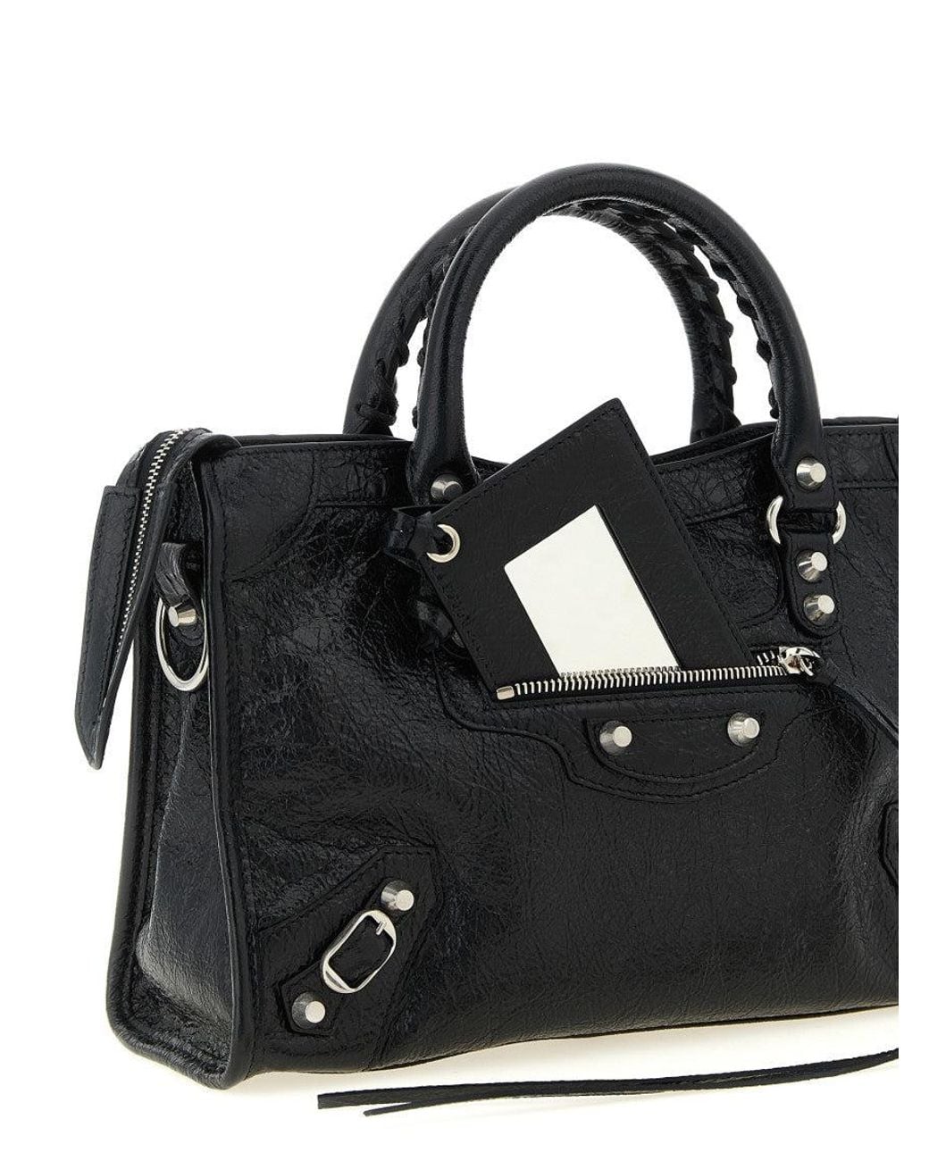 Balenciaga Black Le City Small Satchel