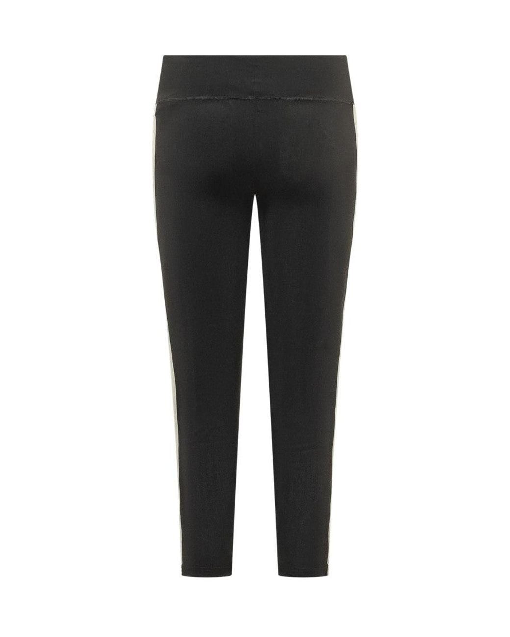 Palm Angels Black Skinny Elasticated Pants