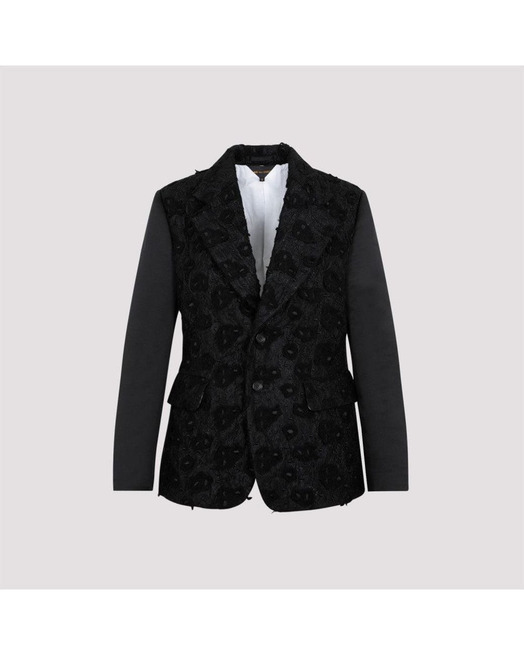 Comme des Garçons Black Wool Jacket