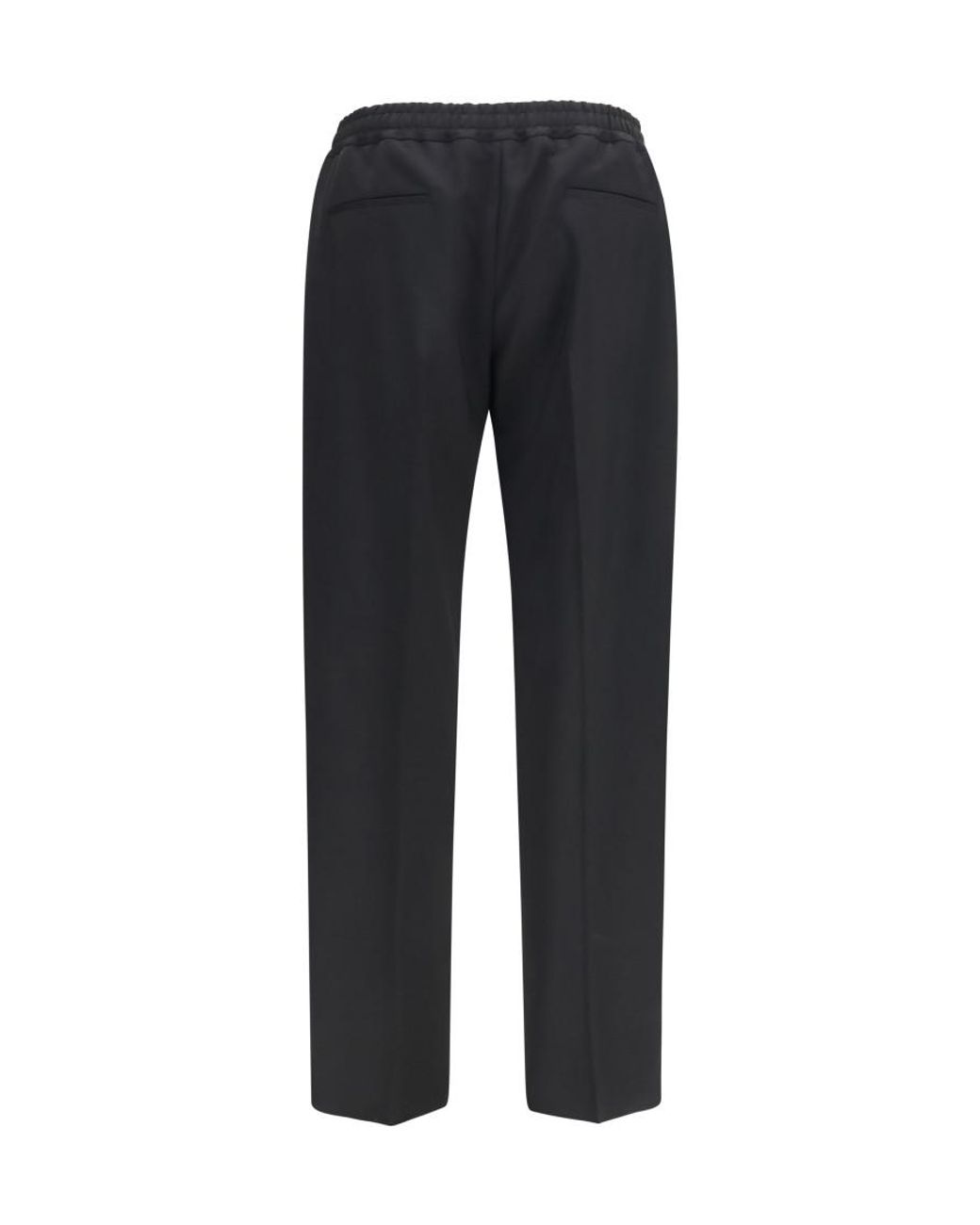 Valentino Black Drawstring Chino Pants for men