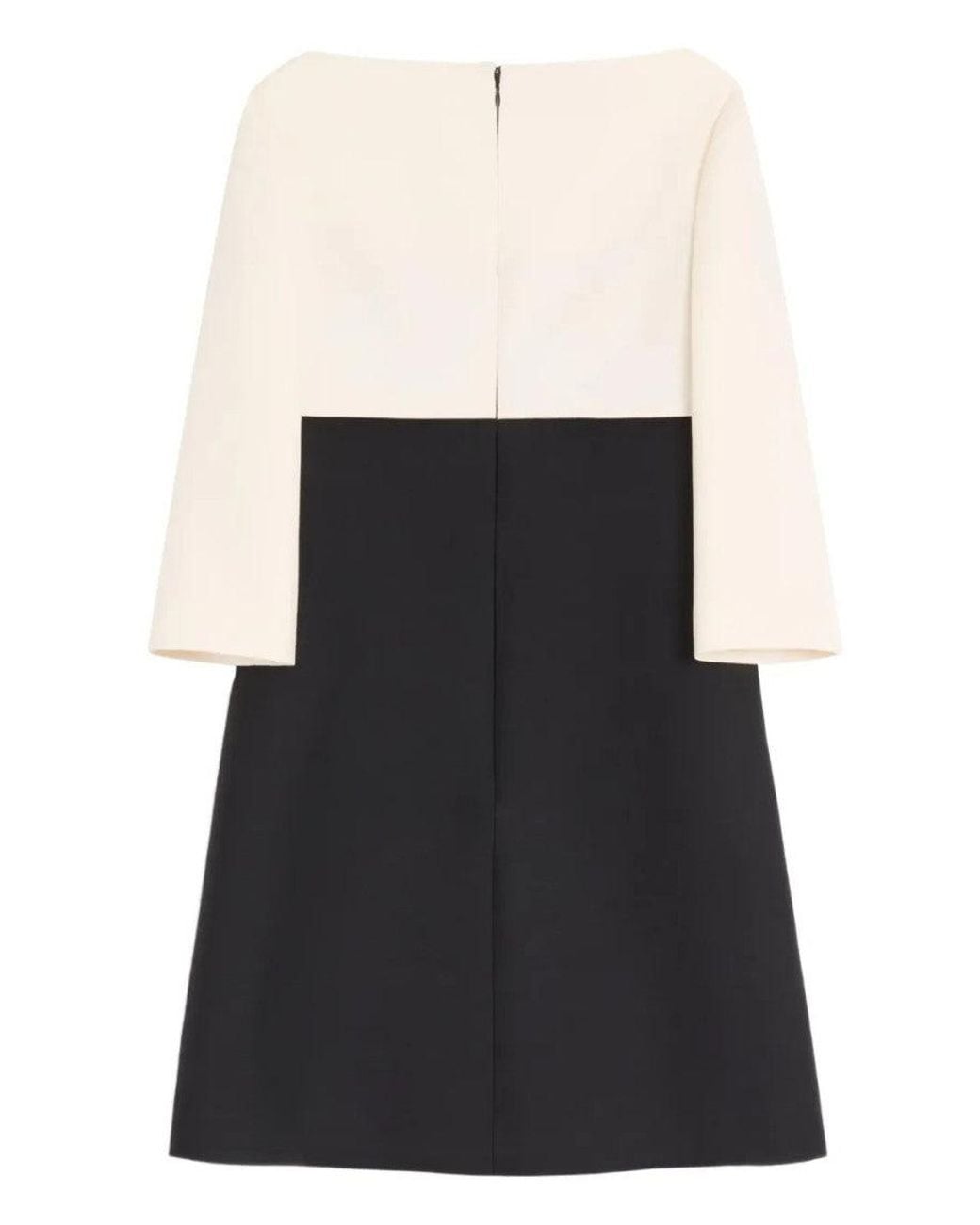 Valentino Black Bow Mini Dress
