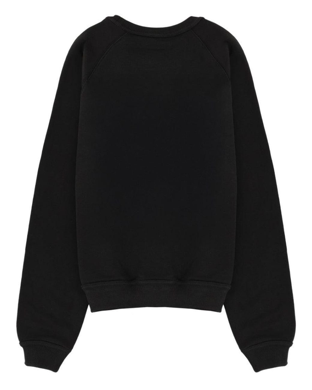KENZO Black Graphic Crew Neck Sweatshirt