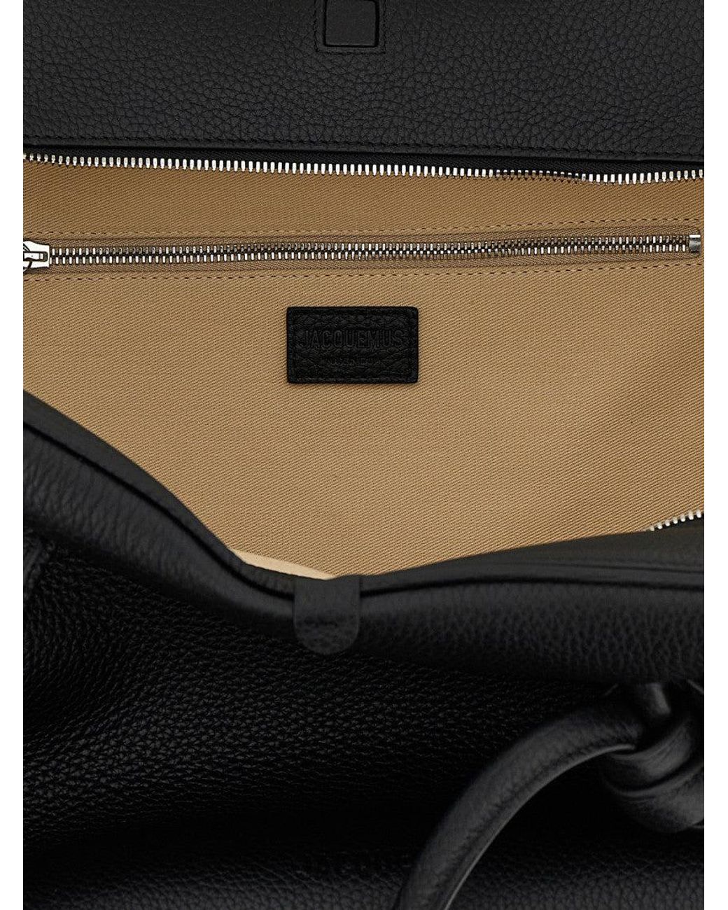 Jacquemus Black Turismo Large Duffle Bag