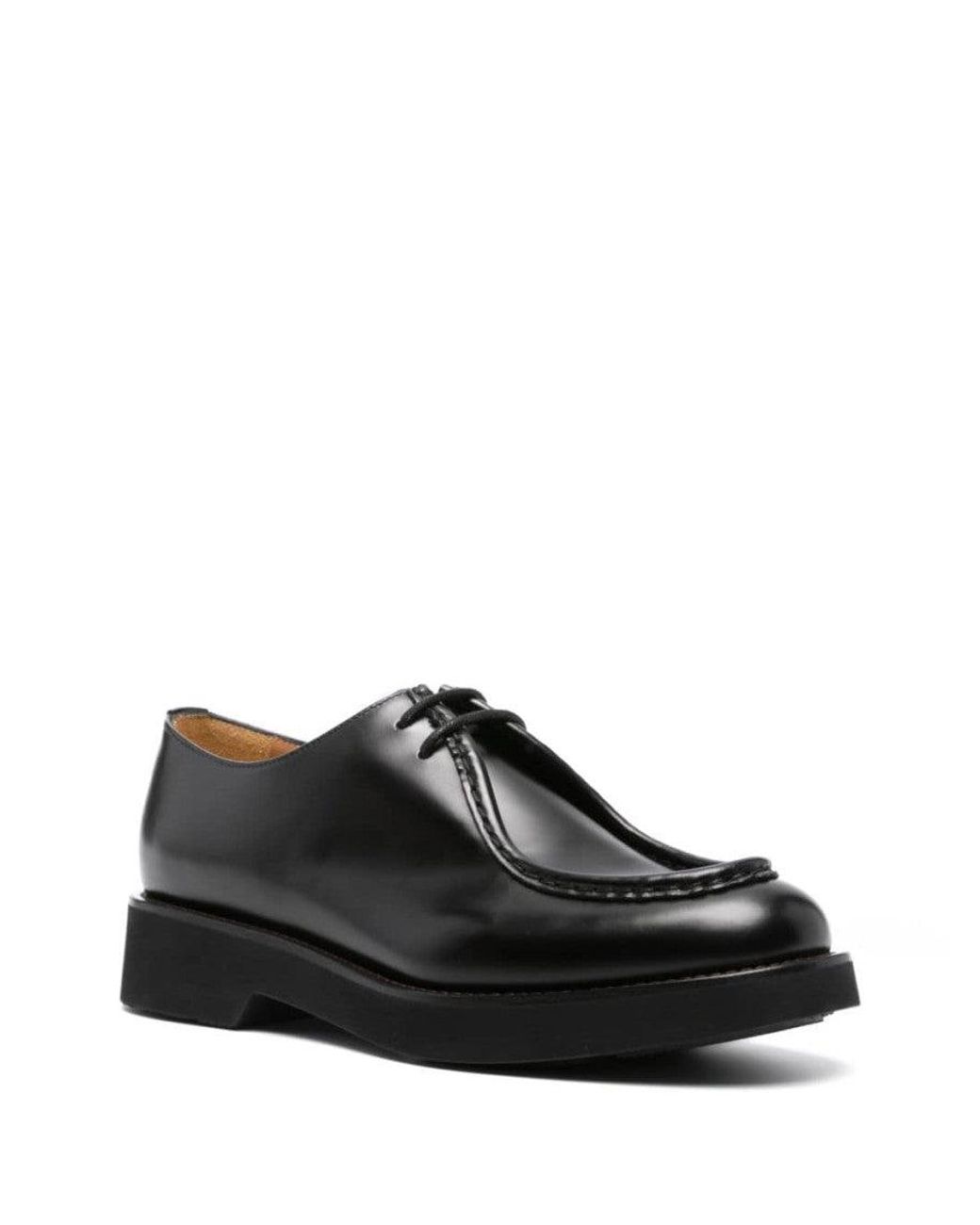 Church's Black Leather Lace Up Shoe