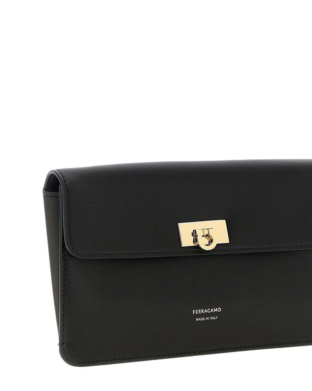 Ferragamo Black Harley Mini Crossbody Bag