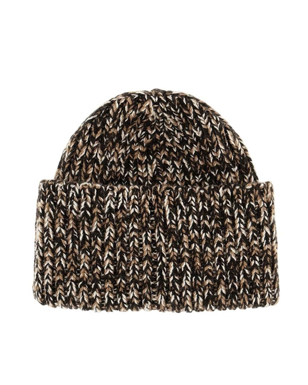 Patou Black Logo Beanie Cap