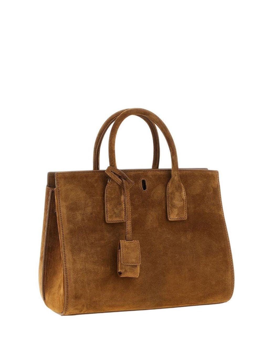 Saint Laurent Brown Sac De Jour Small Satchel