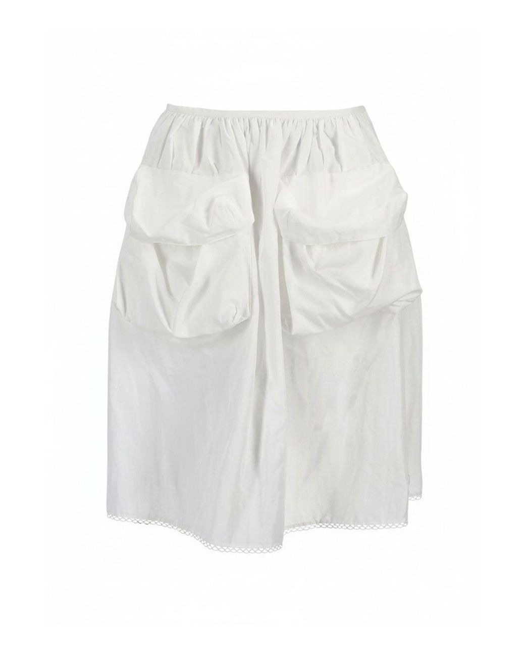 Miu Miu Black Knee Length Skirt