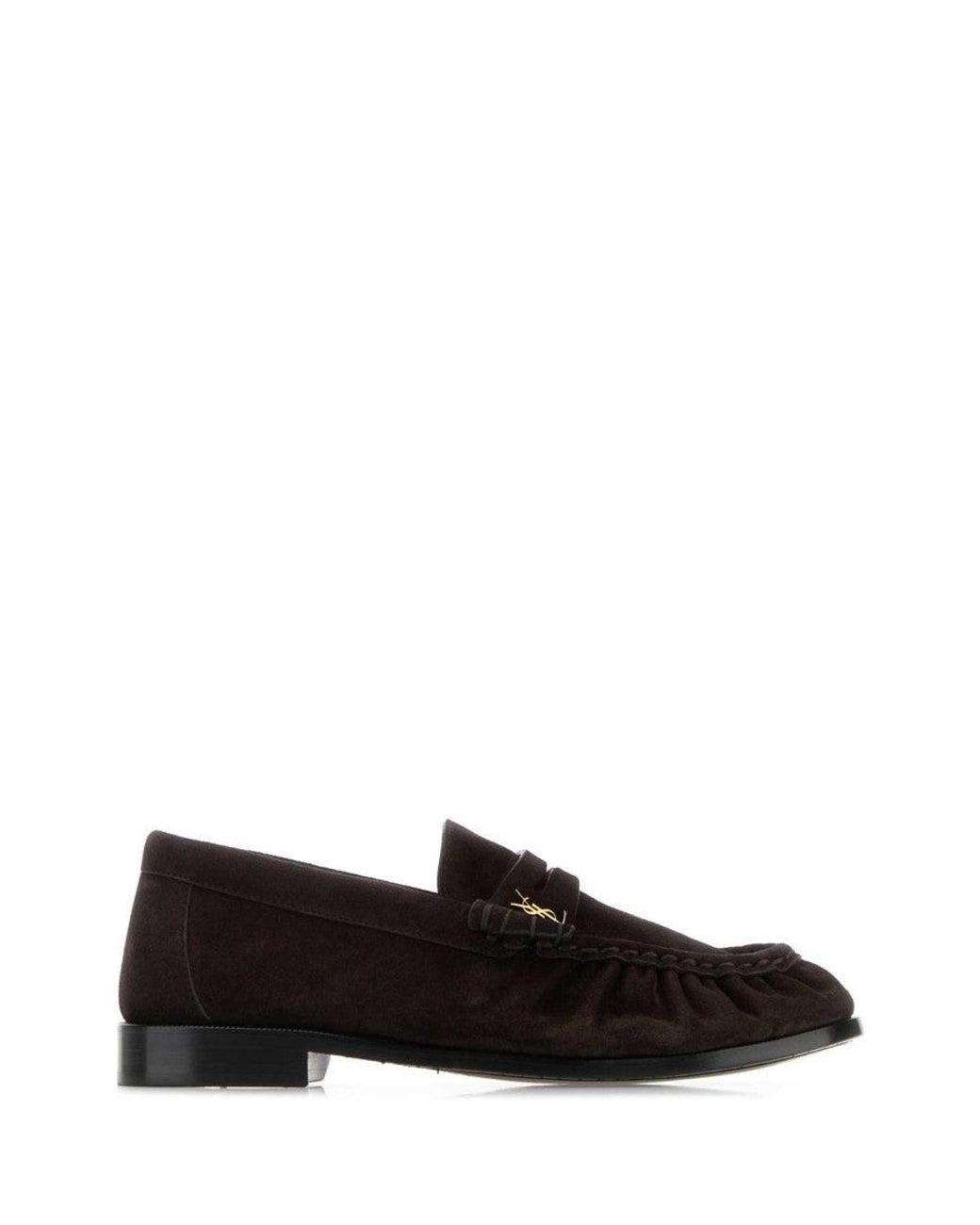 Saint Laurent Black 'Le Loafer' Loafers