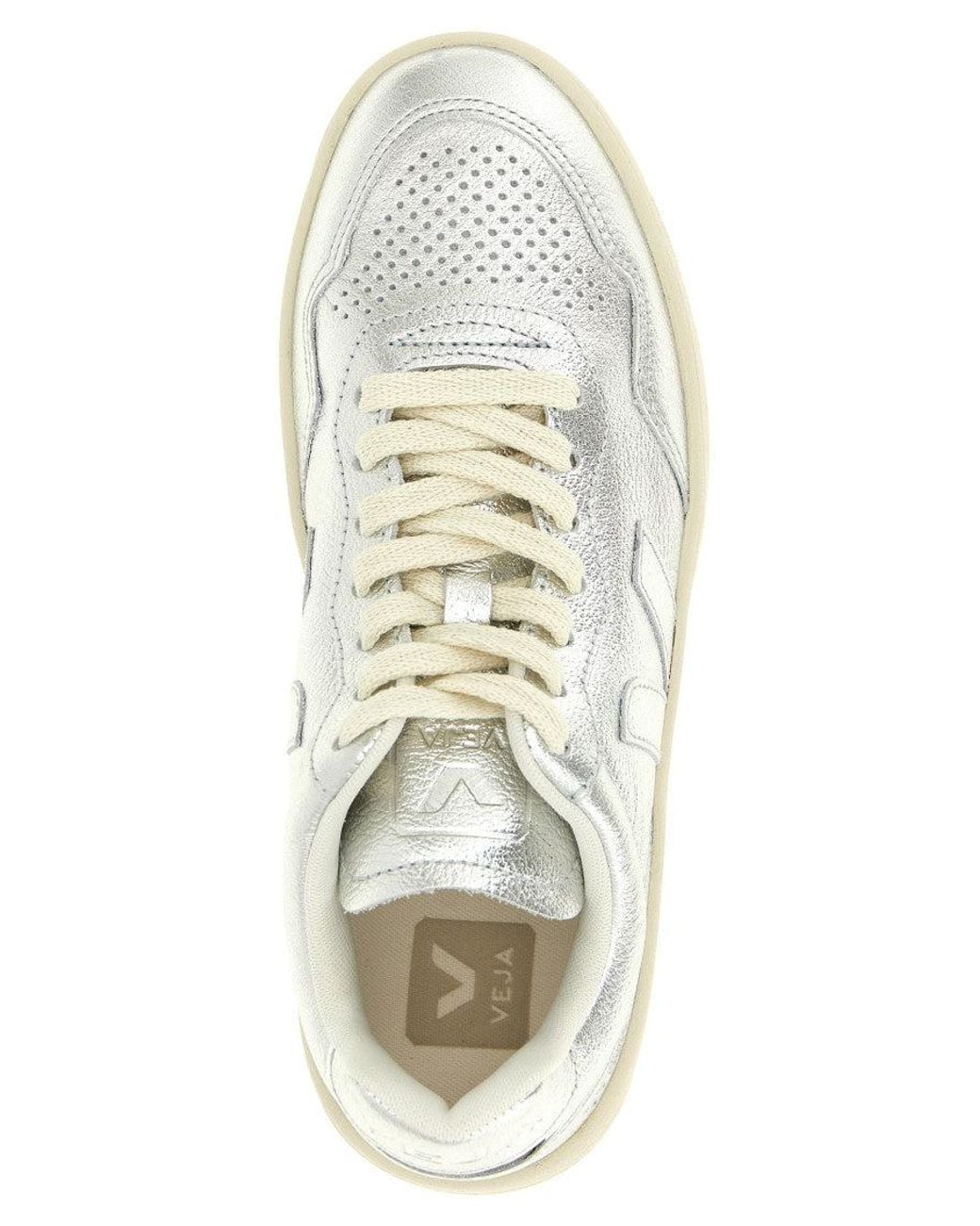 Veja White Leather Sneakers