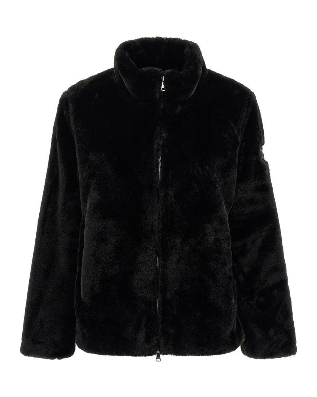Tatras Black Mock Collar Jacket for men