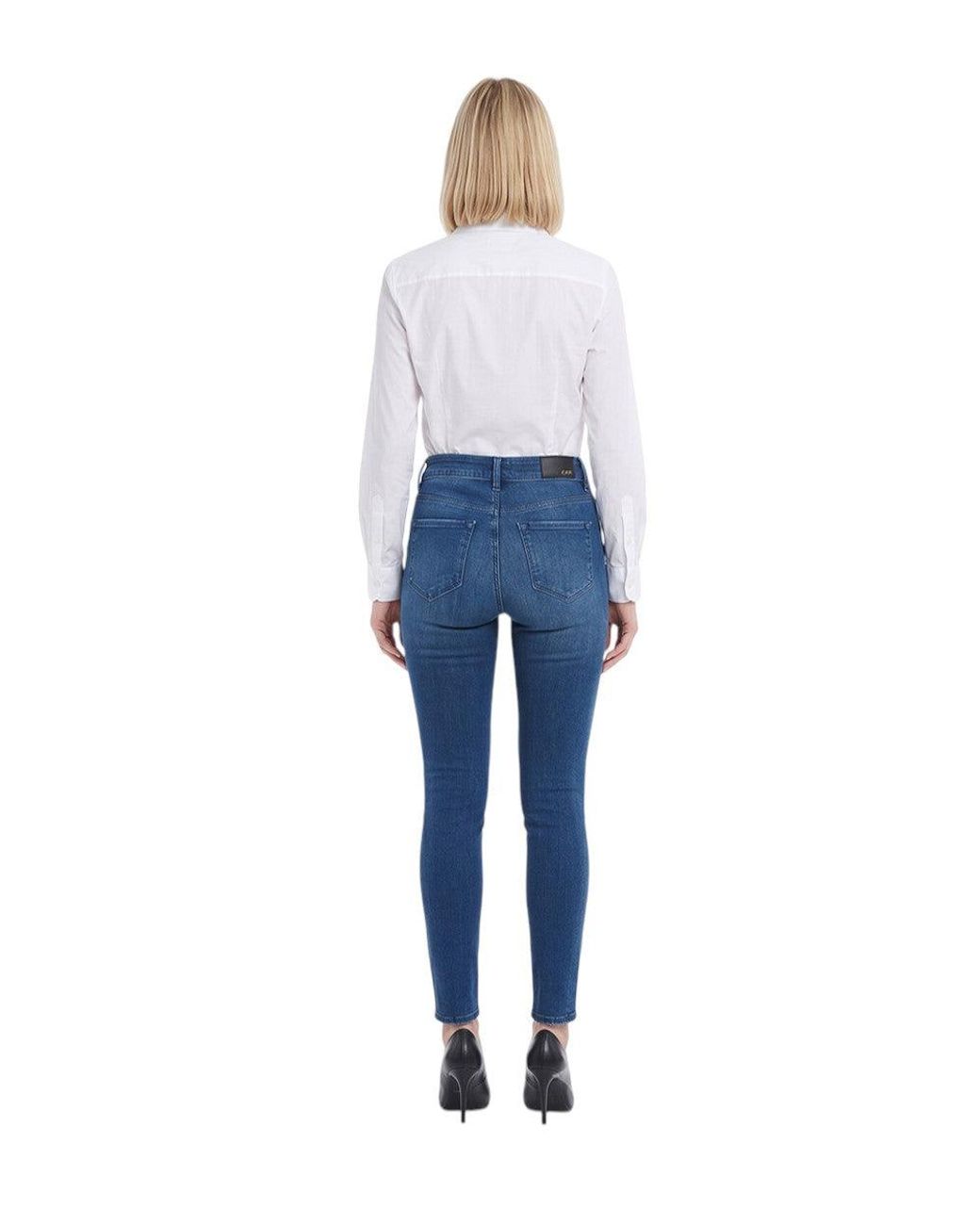 GEMS Blue High Rise Jeans