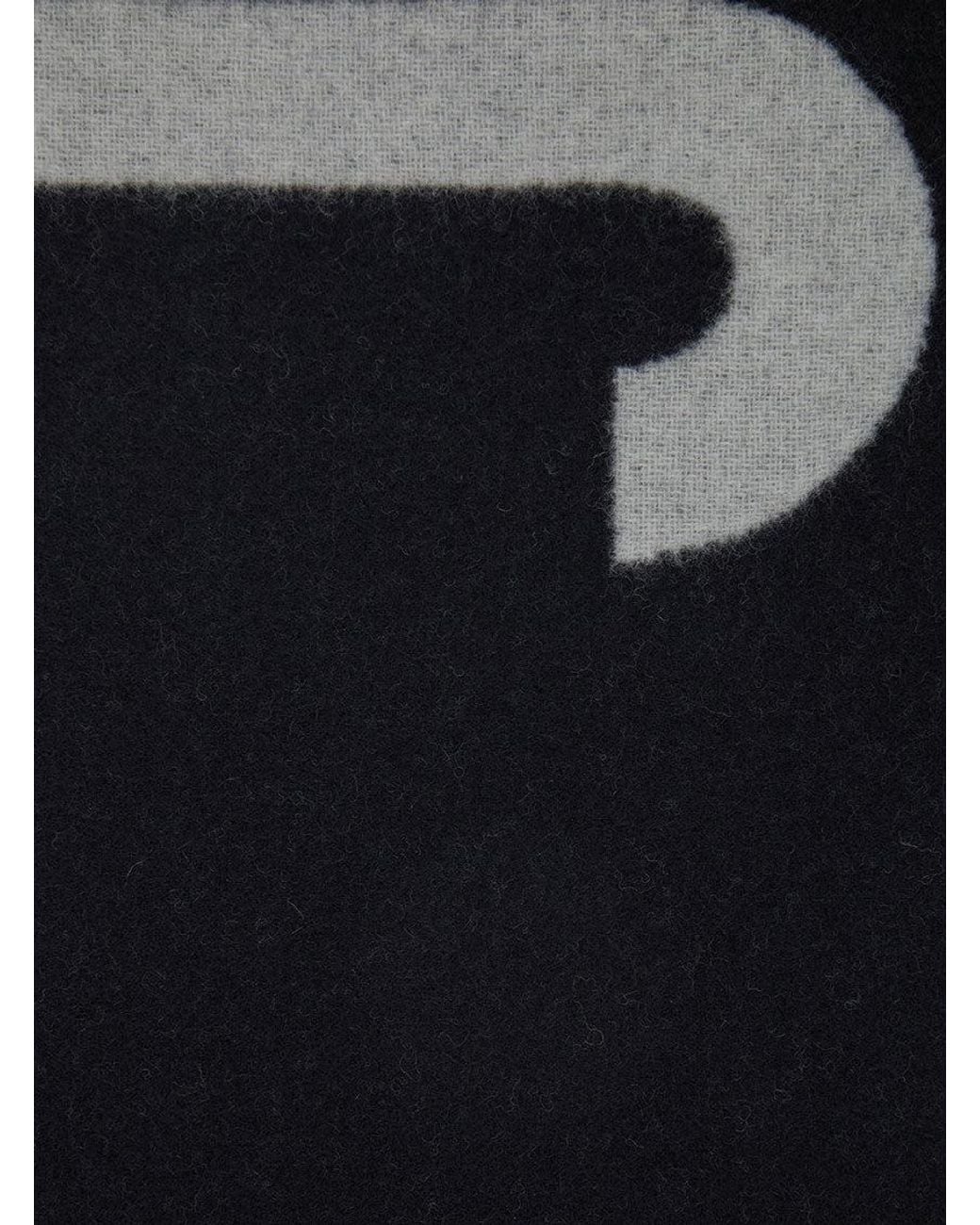 Jacquemus Black L'Echarpe Scarf
