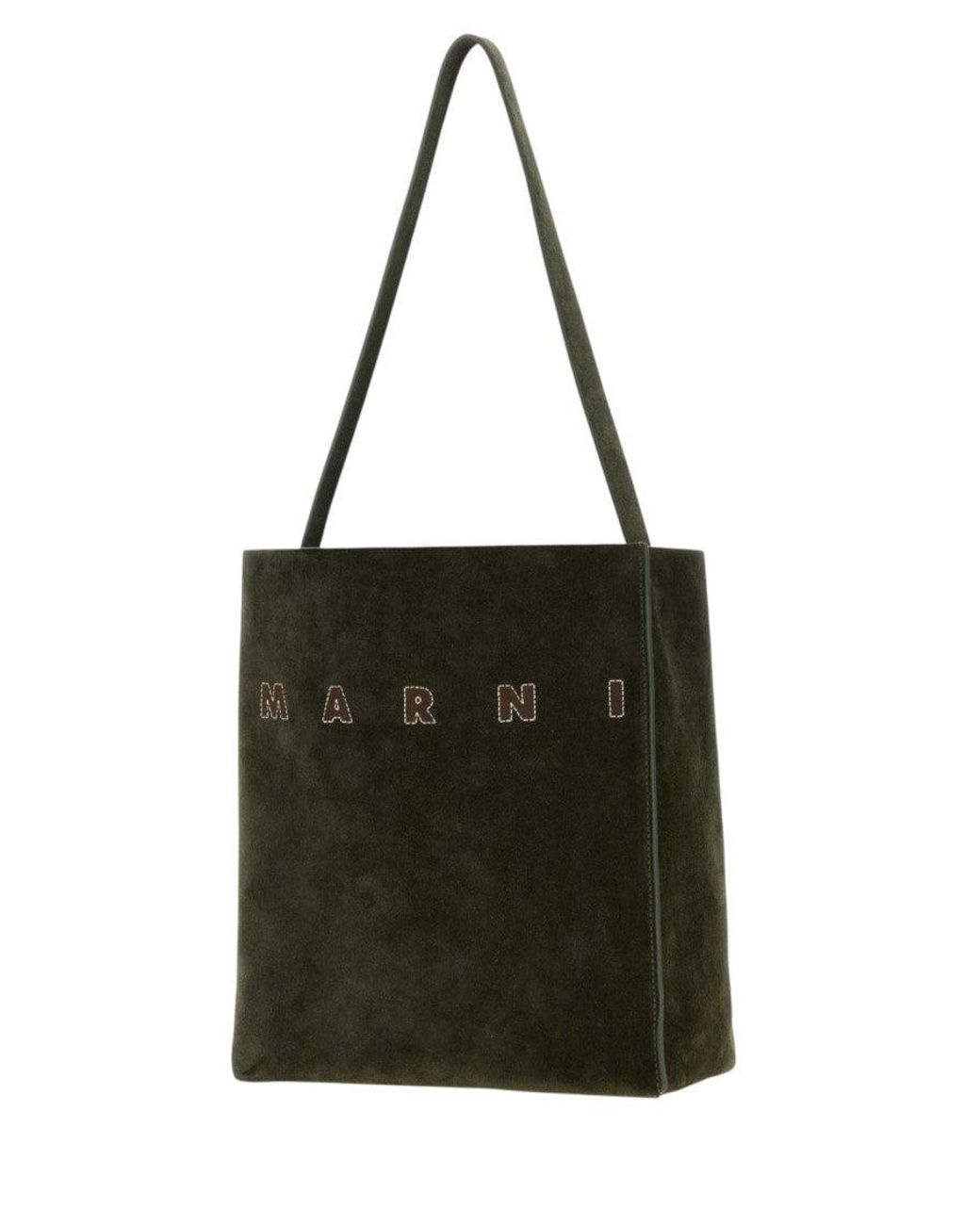 Marni Black Museo Small Hobo
