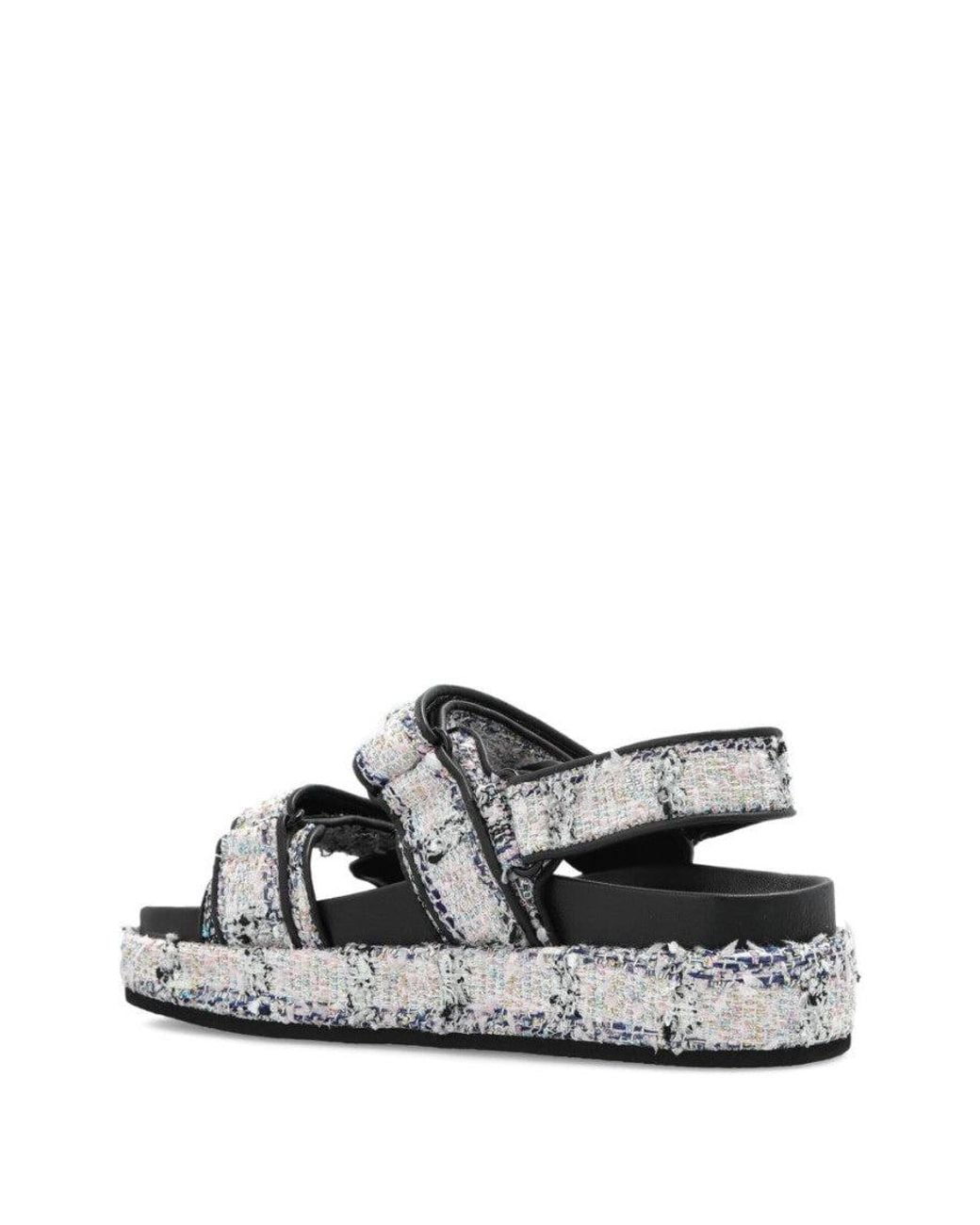 Tory Burch Blackwhite Kira Sandals