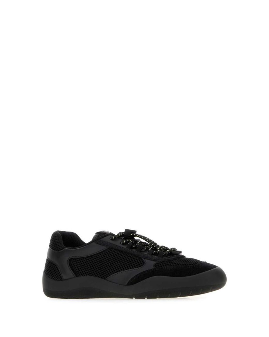 Prada Black Speedrock Sneakers