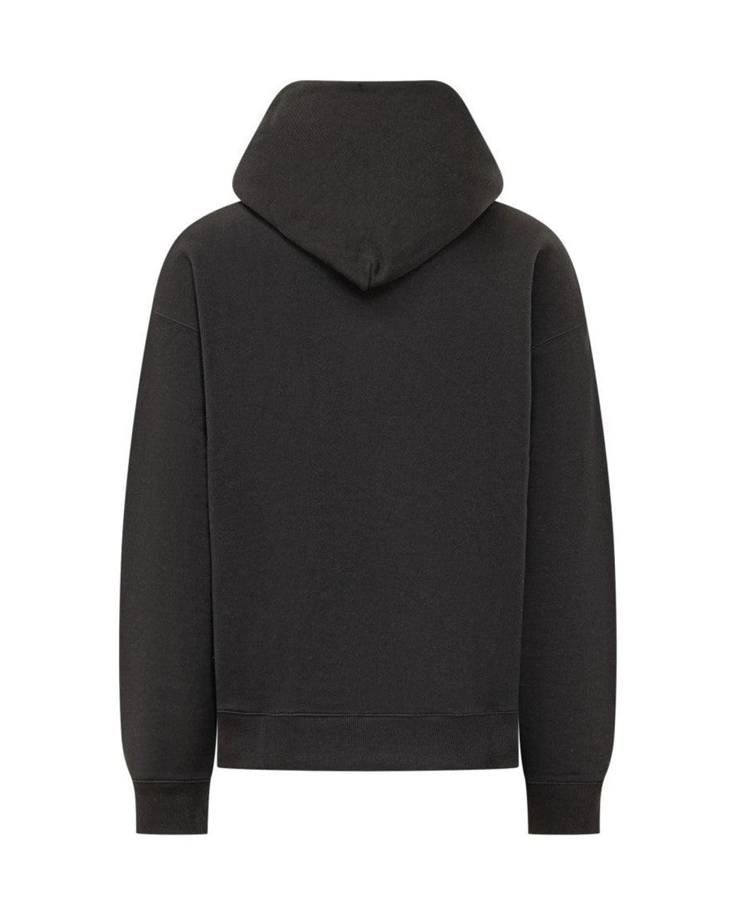 Off-White c/o Virgil Abloh Black Logo Relaxed Hoodie for men