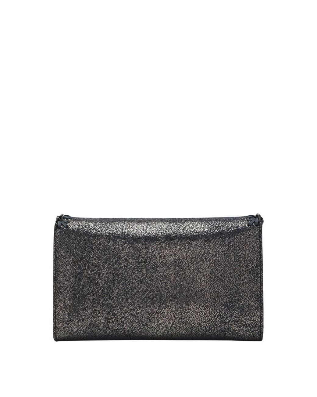 Stella McCartney Gray Falabella Small Crossbody Bag
