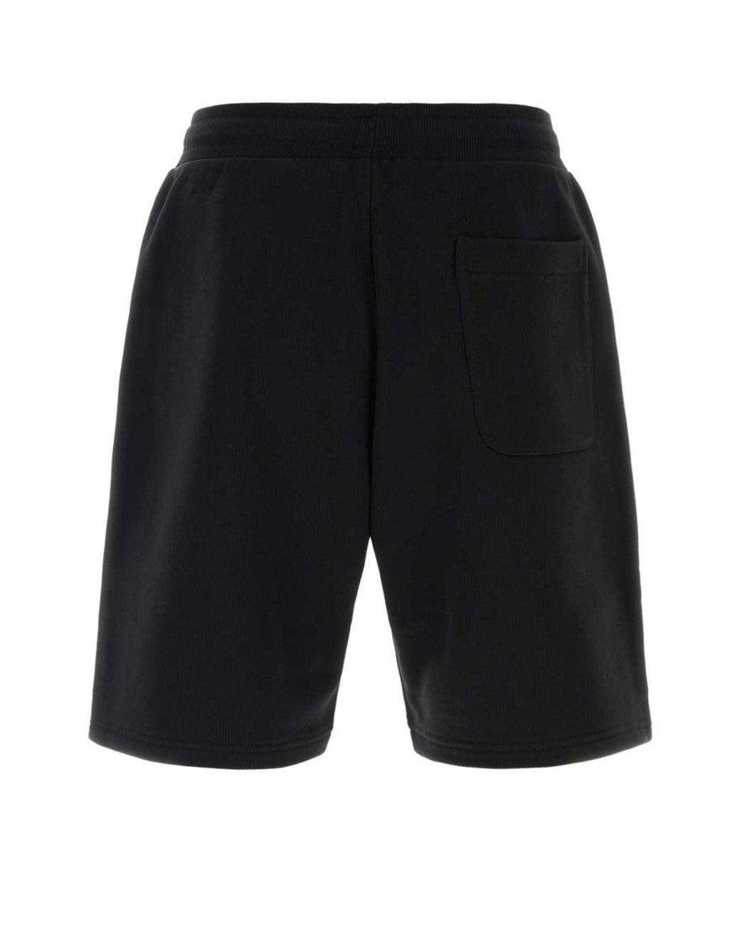 AMI Black Drawstring Shorts for men