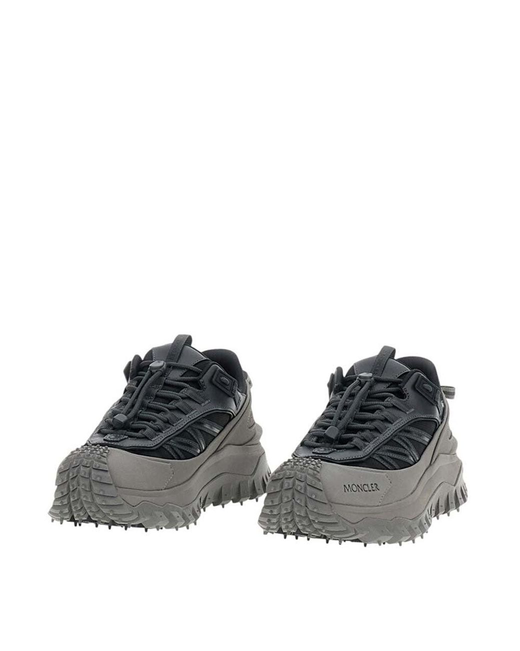 Moncler Black Trailgrip Sneakers for men