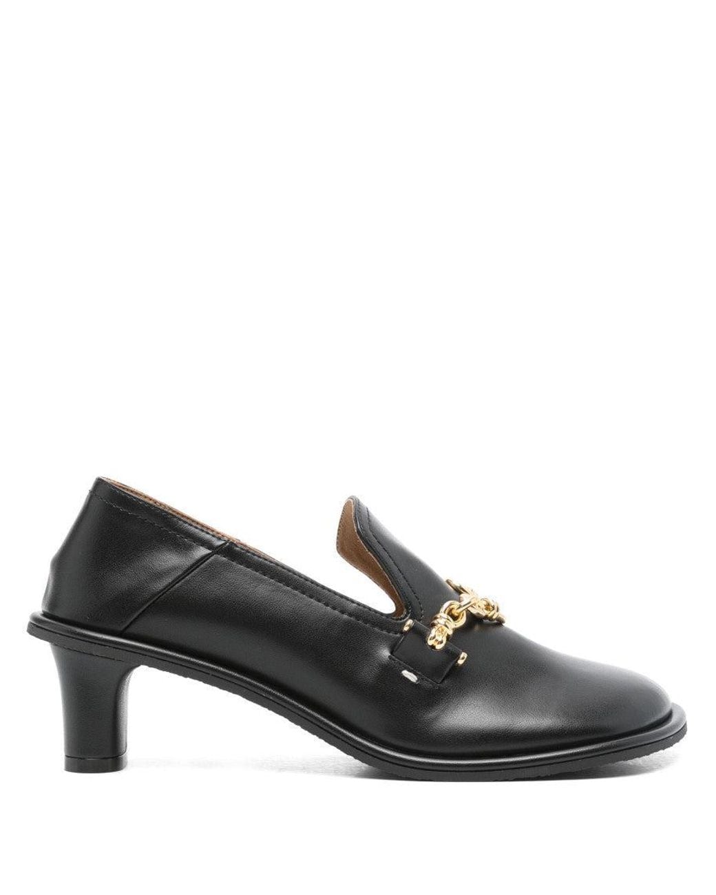 Stella McCartney Black Leather Pumps