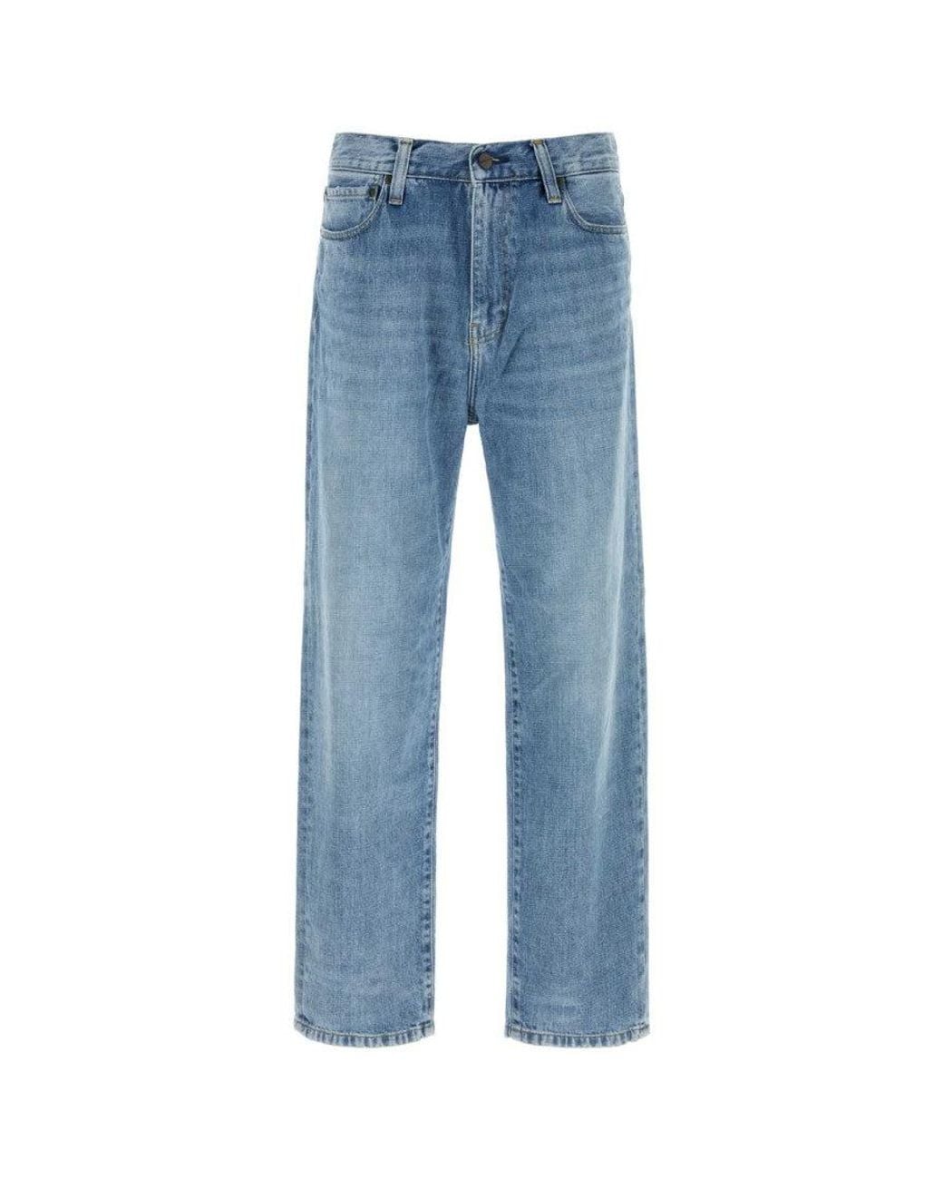 Carhartt Blue Mid Rise Jeans for men
