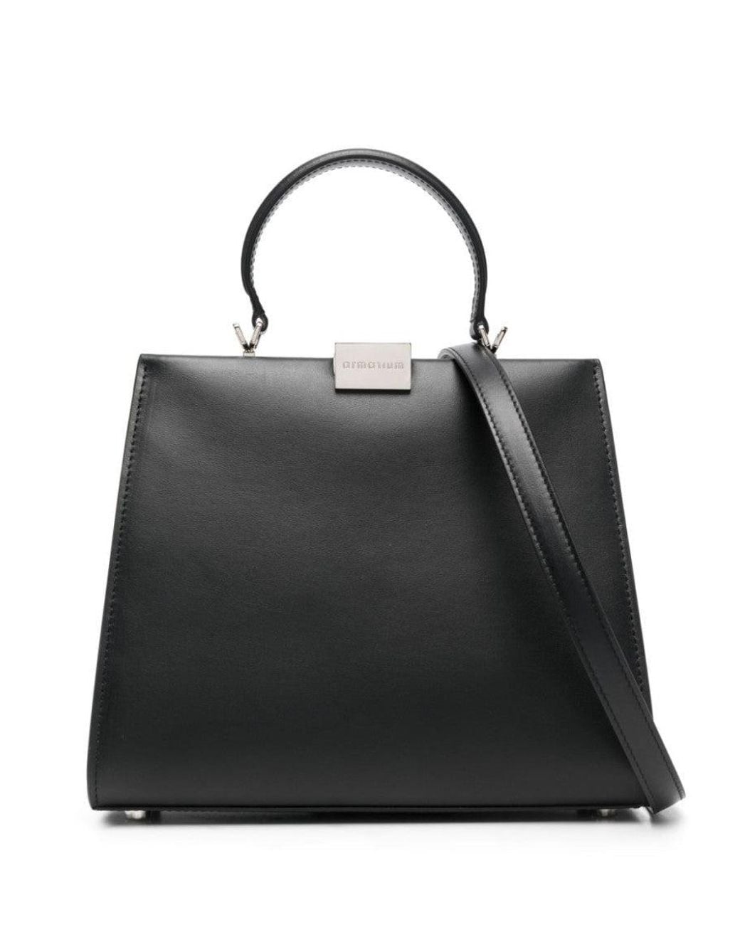 ARMARIUM Black Anna Small Leather Handbag