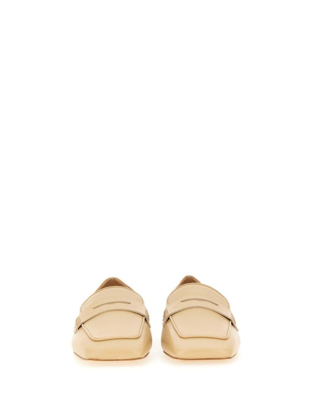 Aeyde Natural Tom" Moccasin