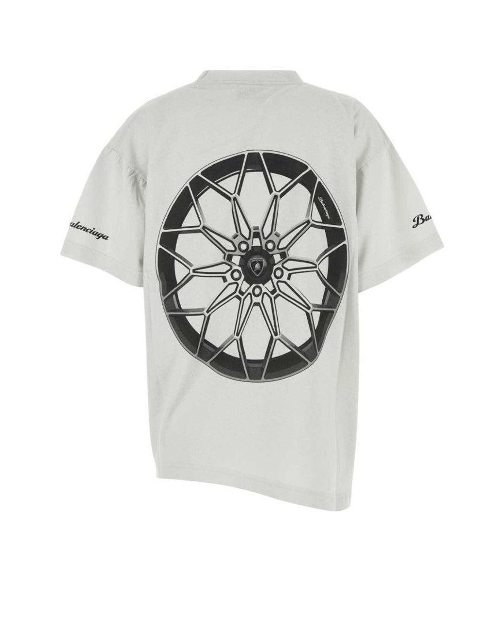 Balenciaga Gray Boxy T-Shirt
