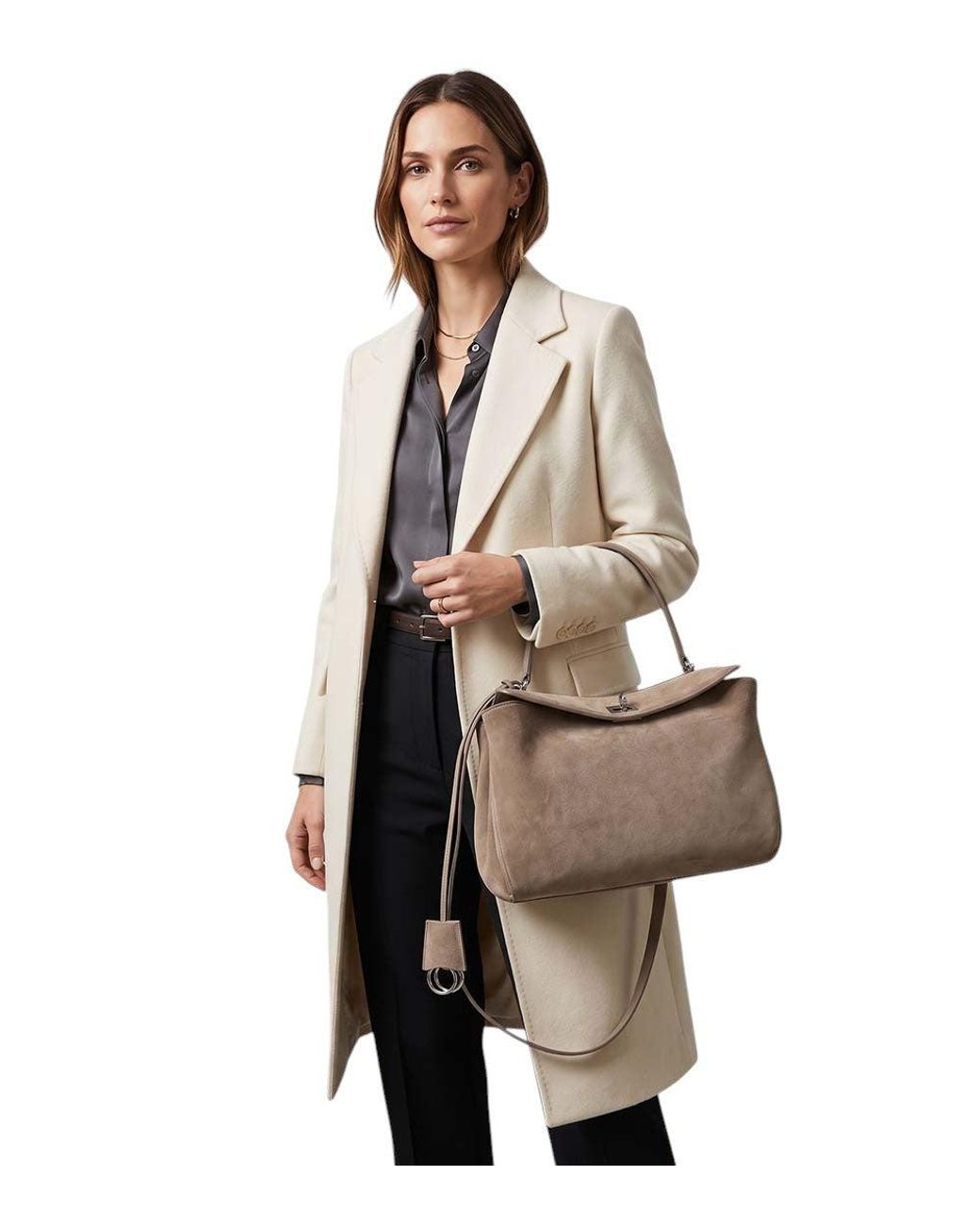 Balenciaga Natural Rodeo Small Shoulder Bag