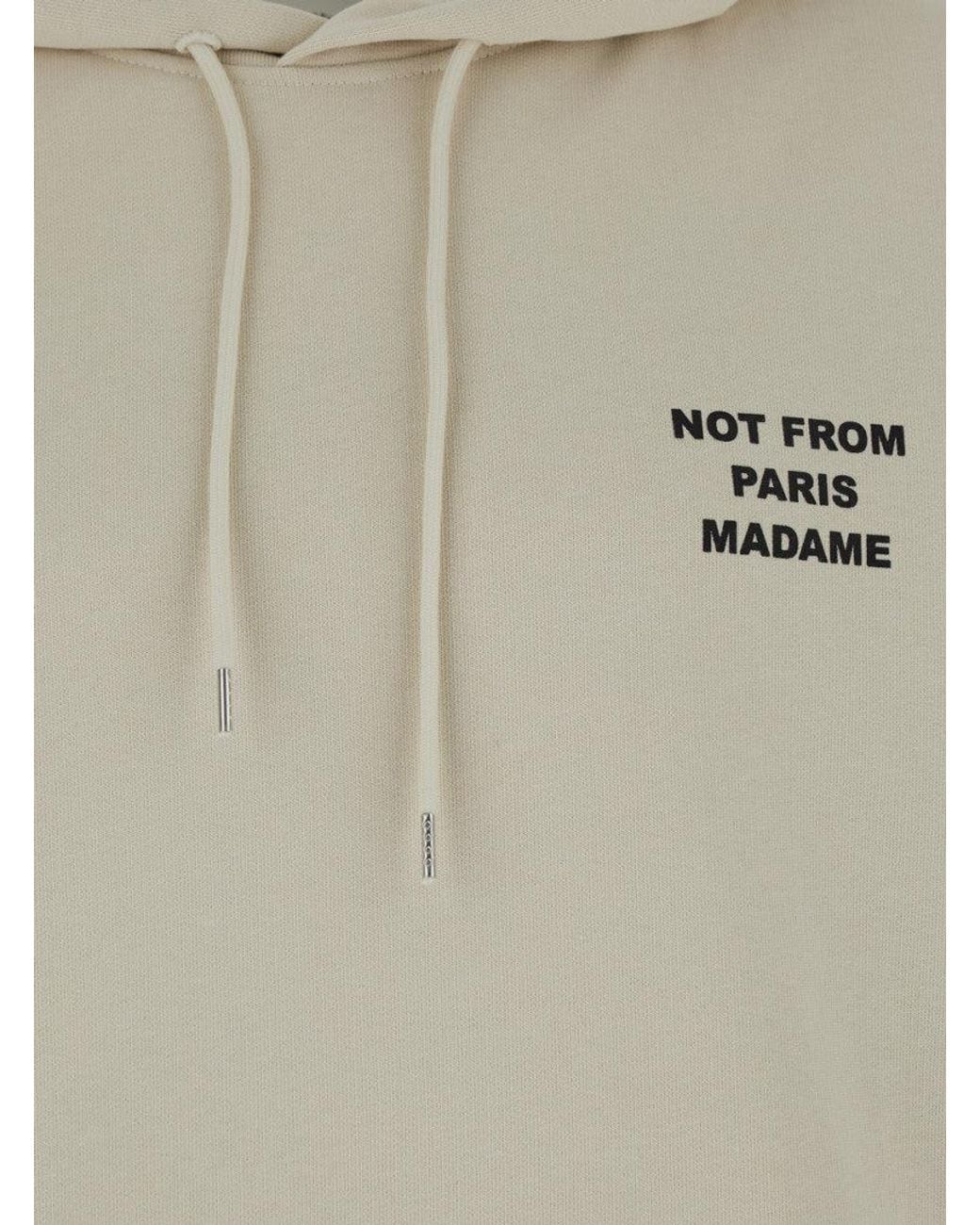Drole de Monsieur Gray Logo Hoodie for men