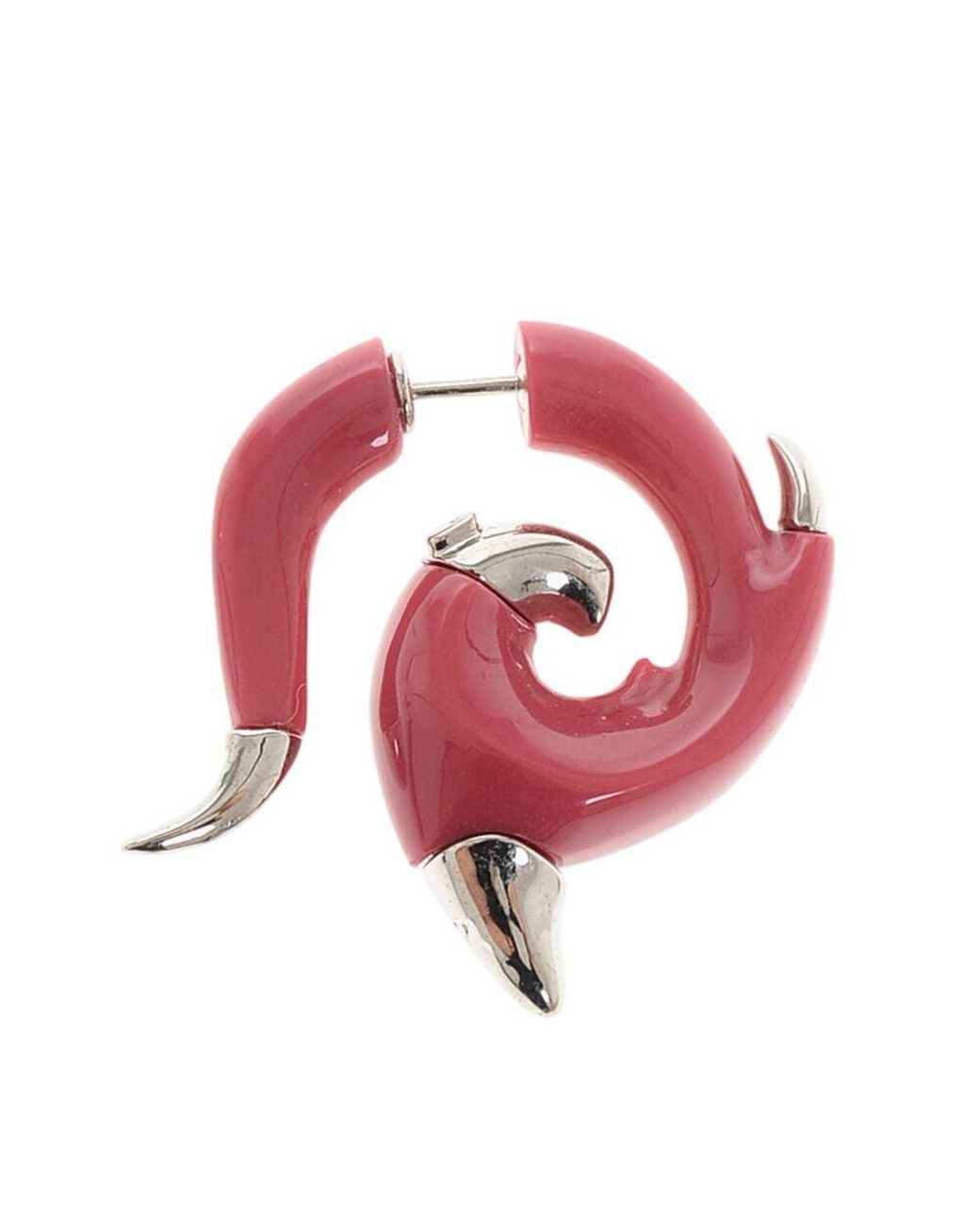 DSquared² Pink Flames Single Earring