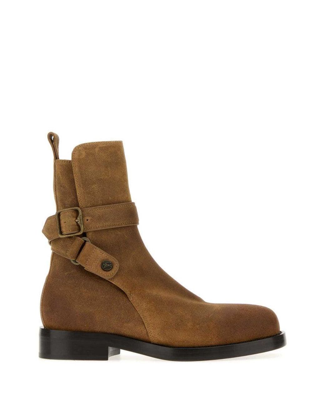 Burberry Brown Suede Boots