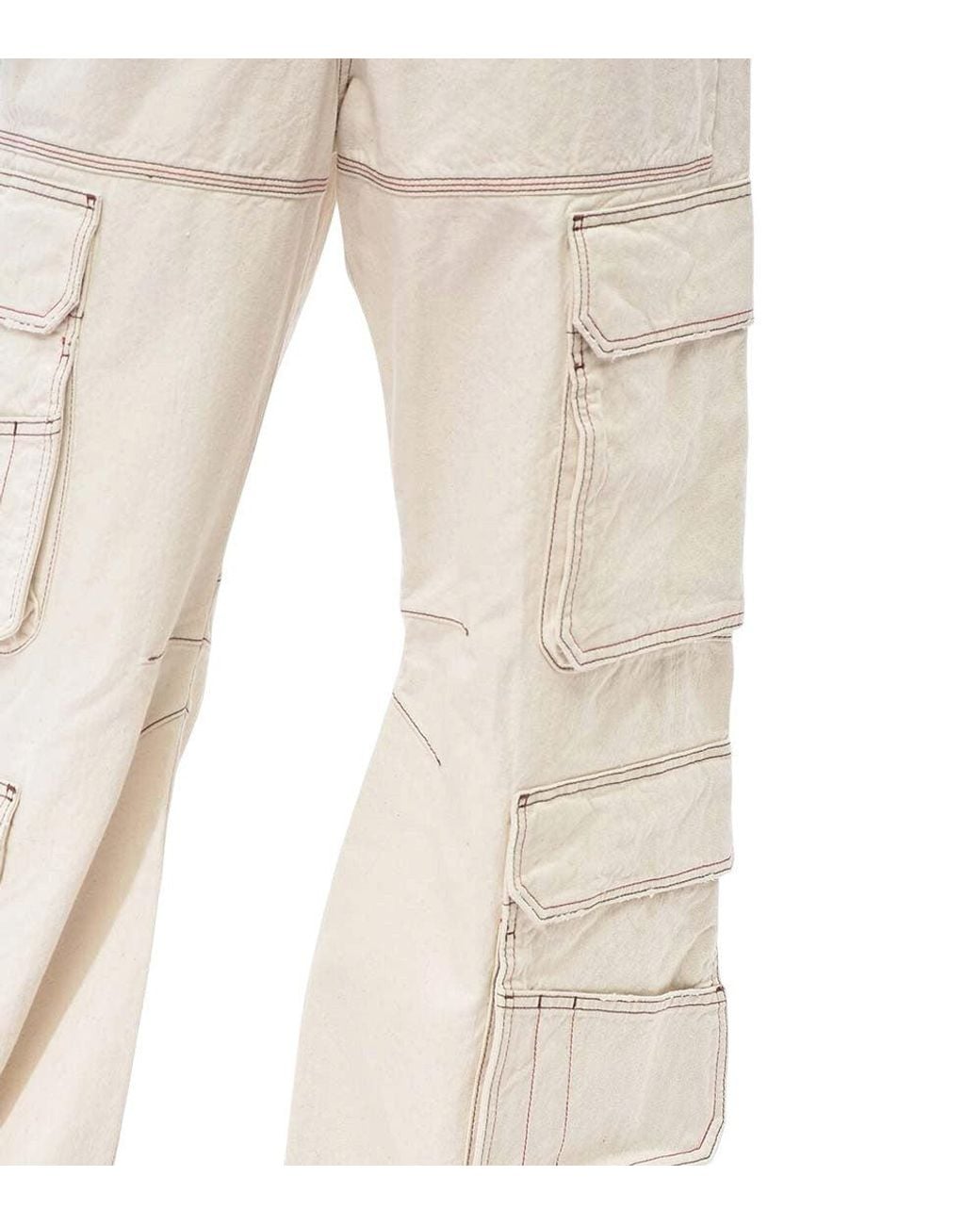 DIESEL Natural Loose Cargo Jeans