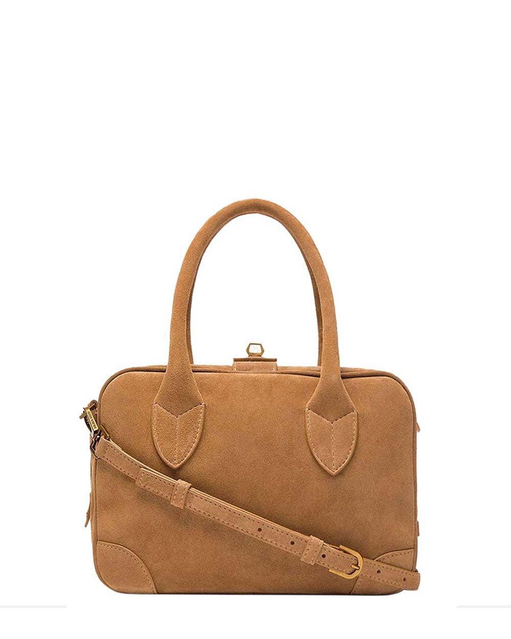 Golden Goose Deluxe Brand Brown Vita Small Satchel
