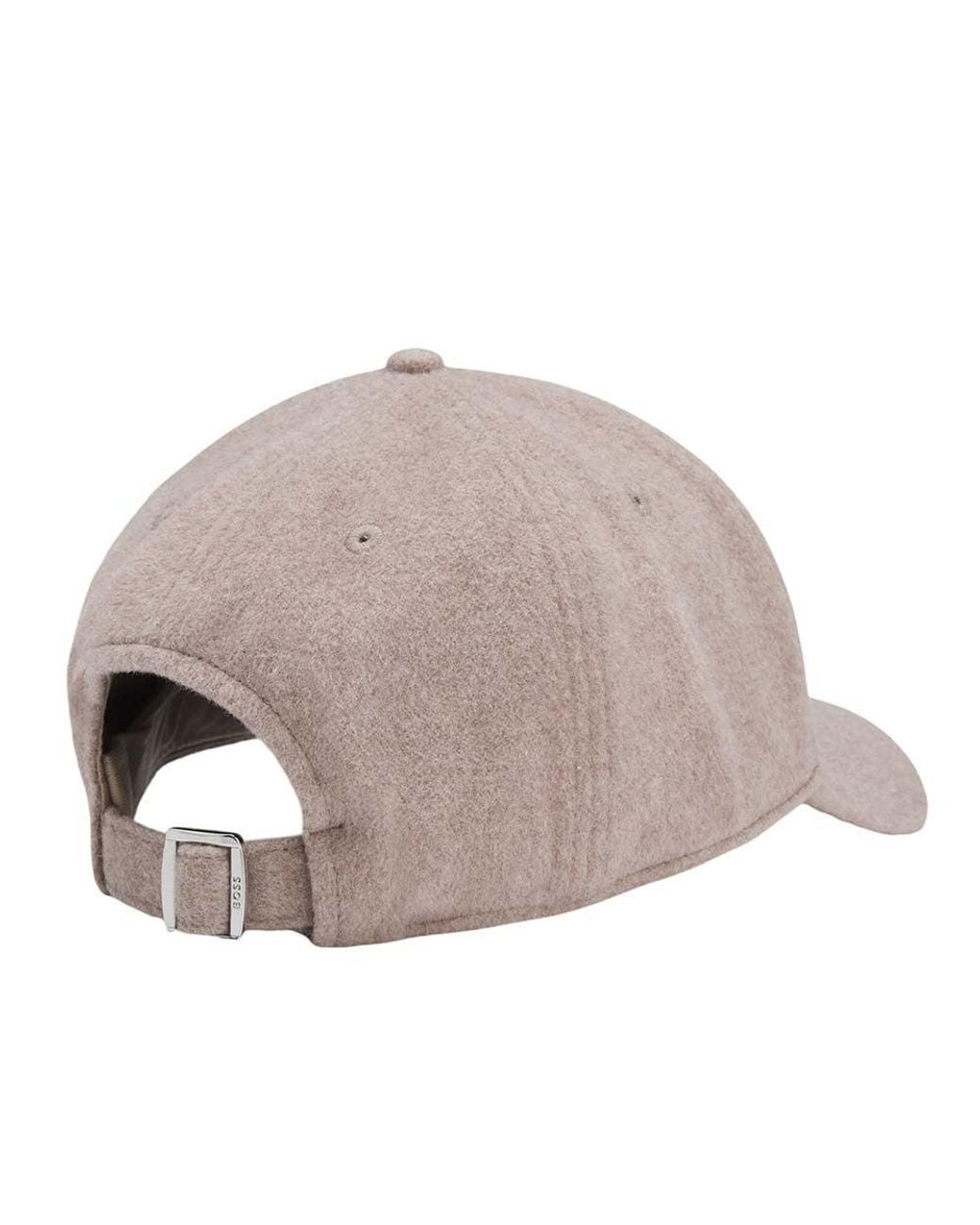 Boss Gray Logo Baseball Cap for men