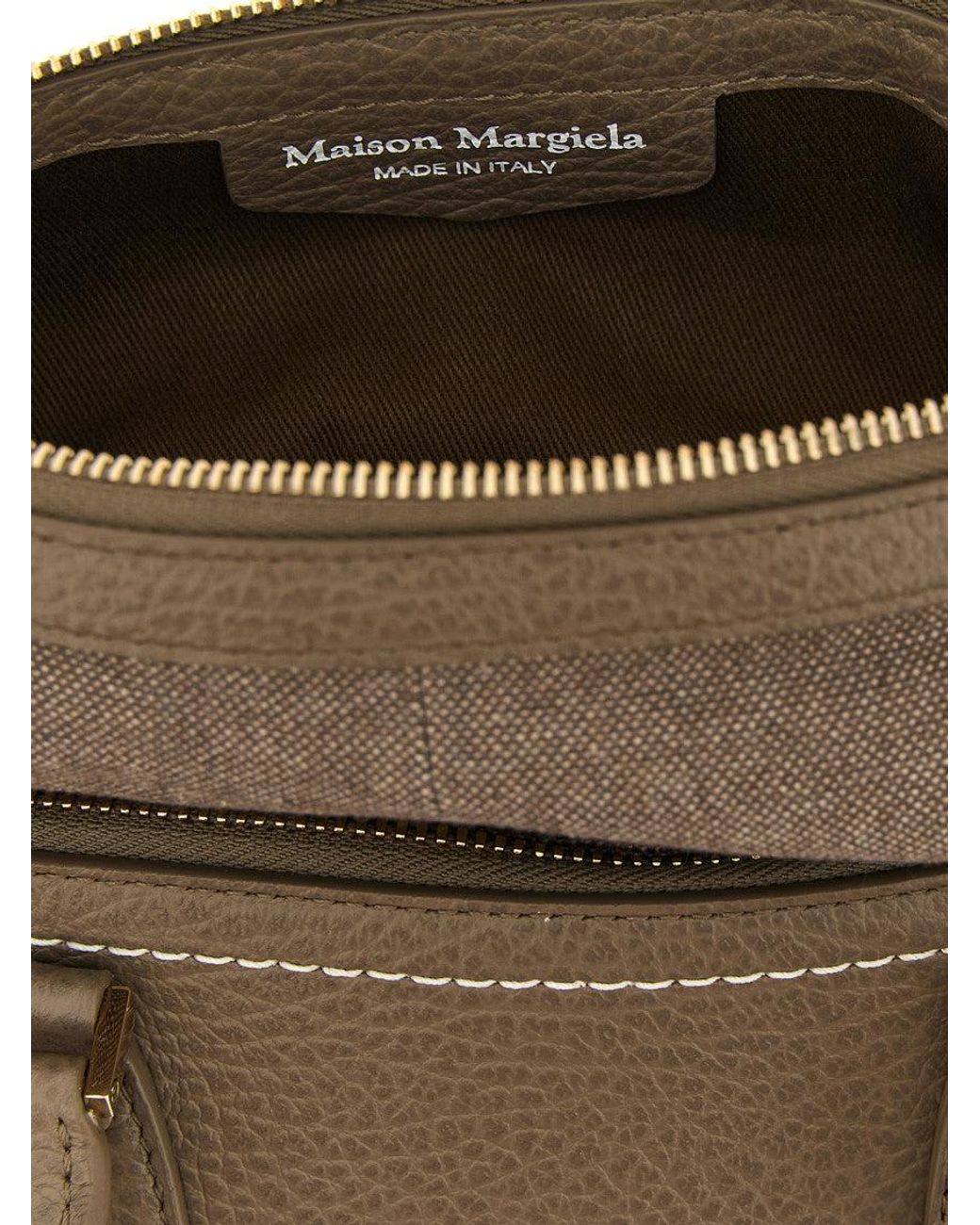 Maison Margiela Brown 5Ac Classique Mini Satchel