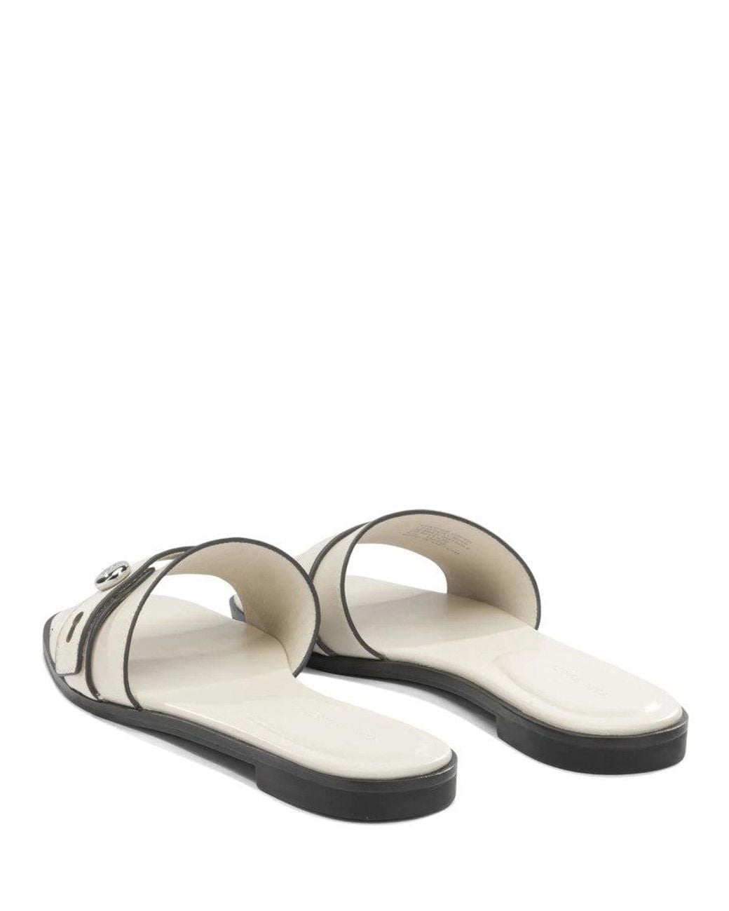 Tory Burch White Slip On Flats