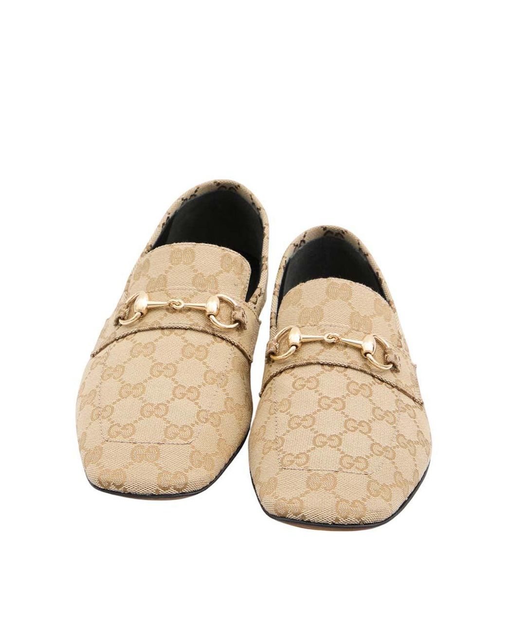 Gucci Natural Logo Gg Loafer