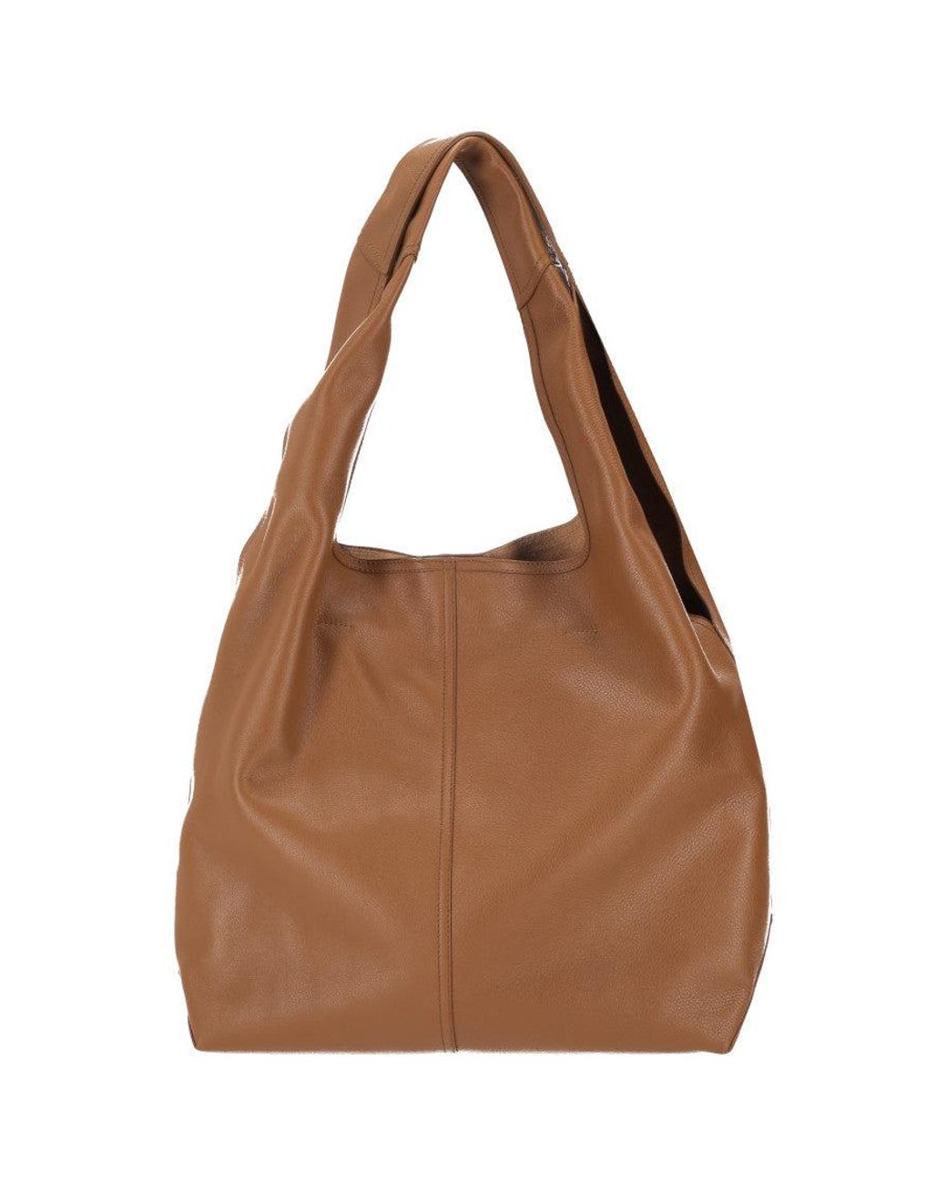 AMI Brown Cumin Supple Large Hobo
