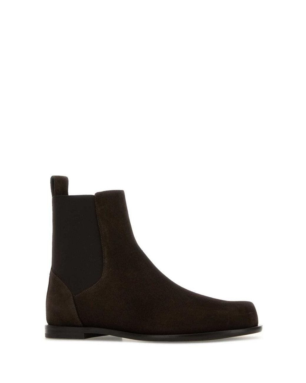 Fendi Black Ankle Boots for men