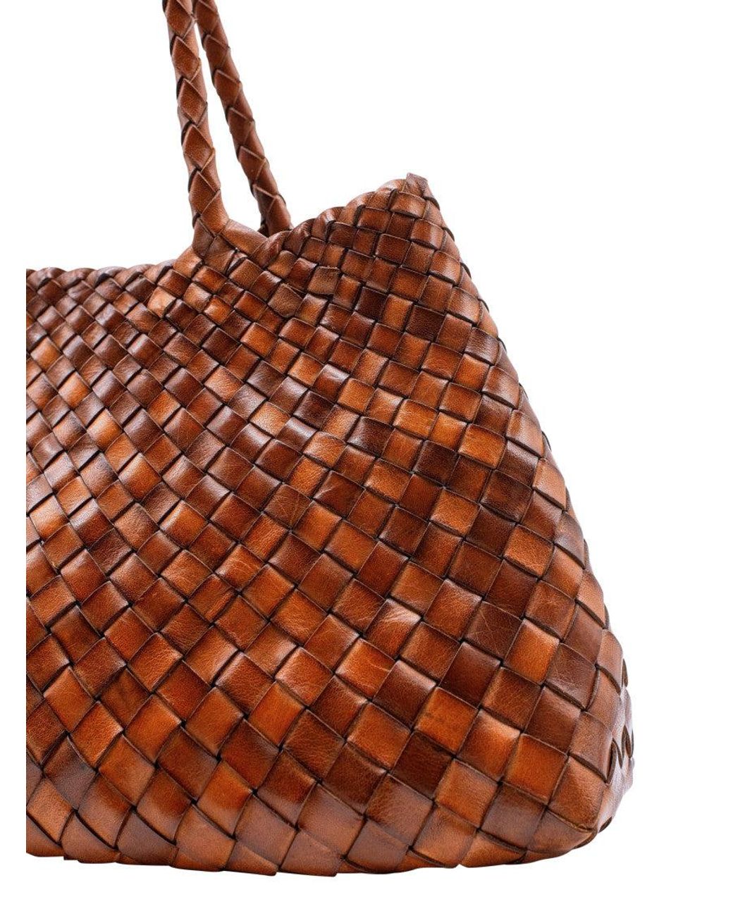 Dragon Diffusion Brown Santa Shoulder Bag