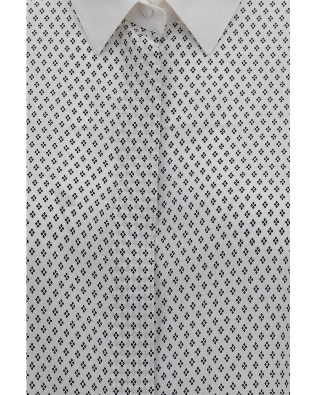 Tom Ford Gray Regular Geometric Shirt
